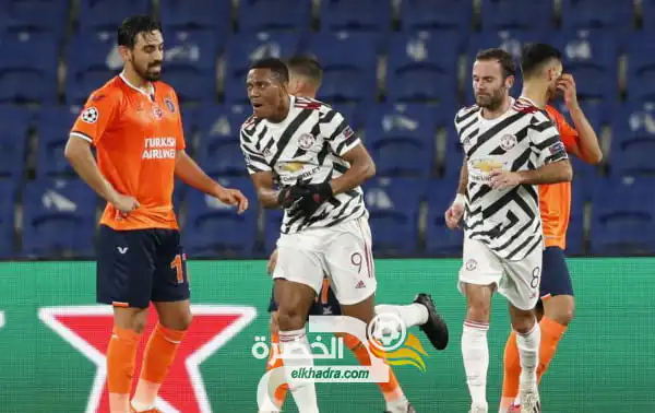 إسطنبول باشاك شهير يحقق الفوز على ضيفه مانشستر يونايتد بدوري الابطال