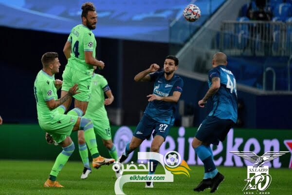 محمد فارس اساسي في تعادل  لاتسيو مع مضيفه زينيت الروسي