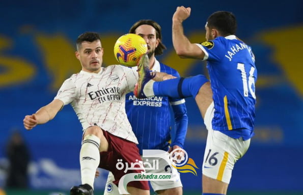 آرسنال يخطف فوزًا ثمينًا على مضيفه برايتون بهدف دون رد