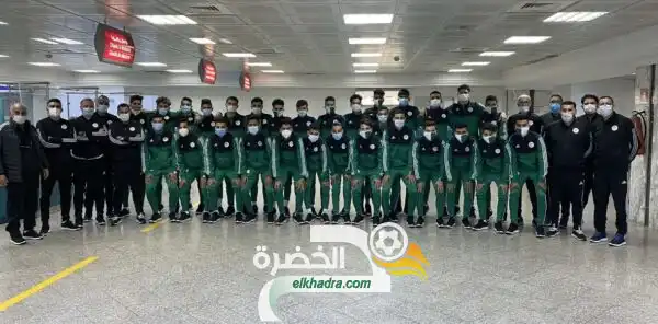 بعثة المنتخب الوطني لأقل من 20 سنة تحط الرحال بالعاصمة التونسية