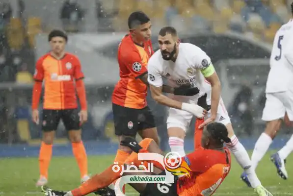 دوري أبطال أوروبا : شاختار دونيتسك يهزم ريال مدريد