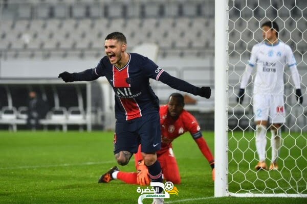 باريس سان جيرمان يتوج بكأس السوبر الفرنسي بفوزه على مارسيليا