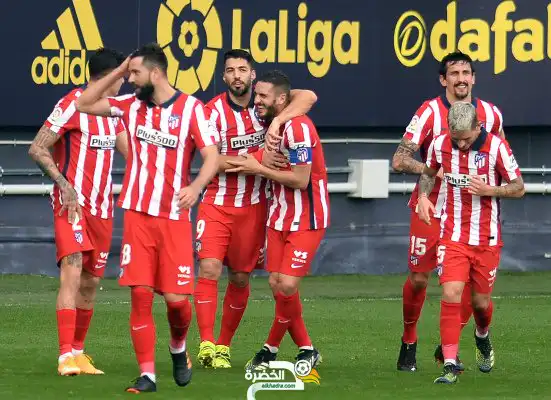 أتلتيكو مدريد يفوز على قادش وينفرد بصدارة الليجا