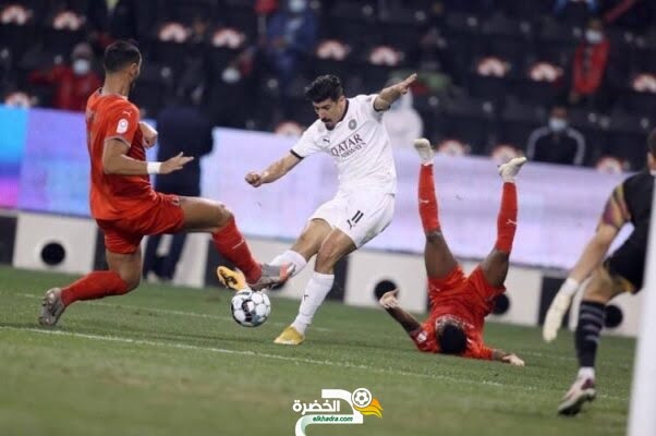ثلاثية بونجاح ضد الدحيل تقرب السد من لقب الدوري القطري لهذا الموسم