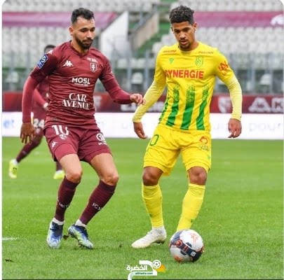 فريد بولاية يقود ميتز إلى الفوز على نانت بهدفين في الدوري الفرنسي