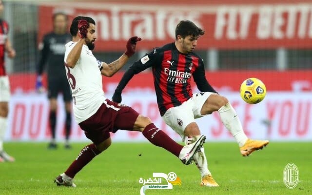 ميلان يتجاوز تورينو ويبلغ ربع نهائي كأس إيطاليا