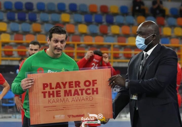 الجزائر 24-23 المغرب : الحارس ياسين الإدريسي أفضل لاعب في المباراة 18
