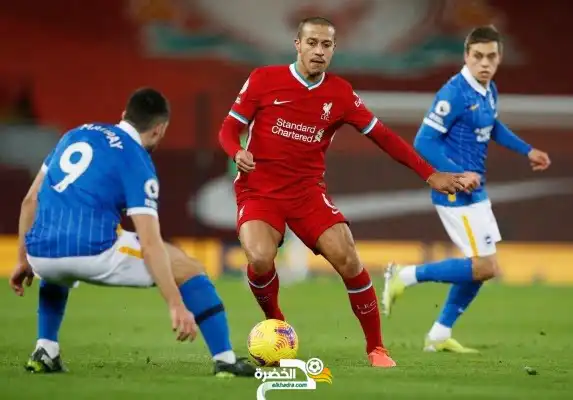 ليفربول ينهزم امام برايتون بهدف نظيف
