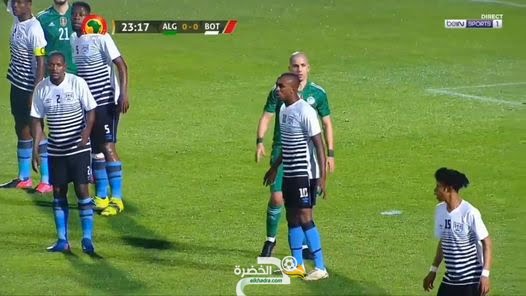 شاهد هدف عيسى ماندي ضد بوتسوانا بتعليق حفيظ دراجي 3