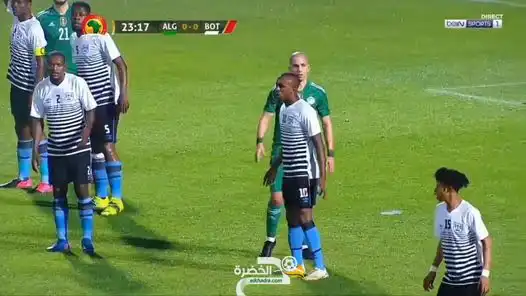 شاهد هدف عيسى ماندي ضد بوتسوانا بتعليق حفيظ دراجي