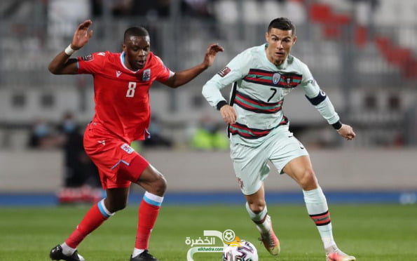رونالدو يقود البرتغال على مضيفه لوكسمبورج بثلاثية