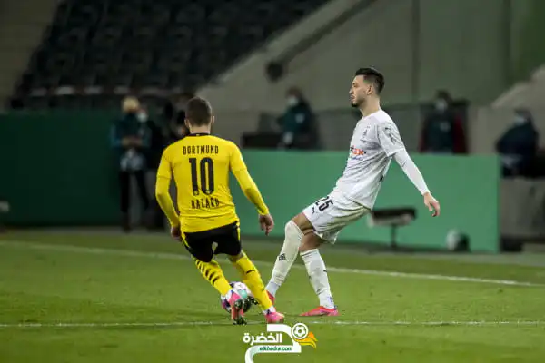 بن سبعيني يخرج مع مونشنجلادباخ من كأس ألمانيا