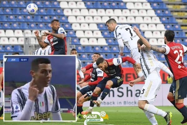 رونالدو يقود يوفنتوس للفوز على مضيفه كالياري