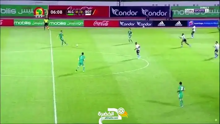 شاهد كنترول رياض محرز العالمي ضد بوتسوانا