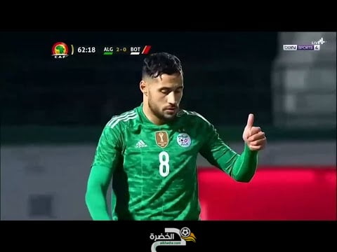 ملخص و أهداف مباراة الجزائر 5-0 بوتسوانا كاملة - تصفيات كأس أمم أفريقيا 2021- جنون حفيظ الدراجي 1