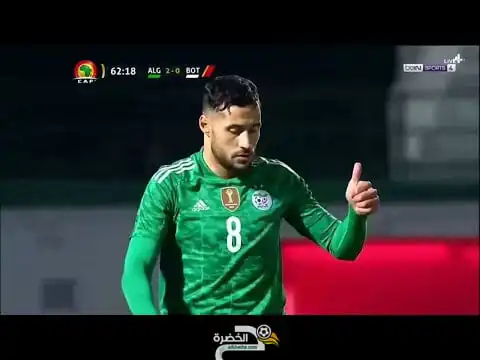 ملخص و أهداف مباراة الجزائر 5-0 بوتسوانا كاملة – تصفيات كأس أمم أفريقيا 2021- جنون حفيظ الدراجي