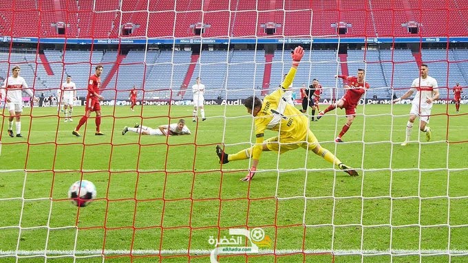 بايرن ميونخ يكتسح ضيفه شتوتجارت برباعية نظيفة