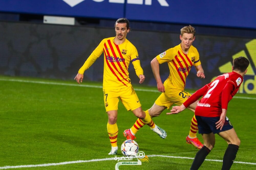 برشلونة يواصل سلسلة اللاهزيمة في الليغا و يتغلب على أوساسونا 23 برشلونة يواصل سلسلة اللاهزيمة في الليغا و يتغلب على أوساسونا 23
