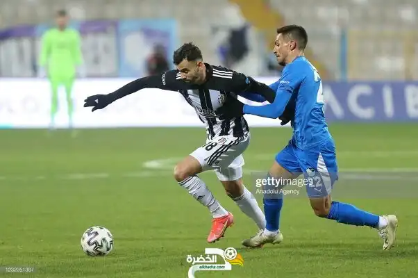 غزال هداف ويقود بشكتاش للفوز على ألانيا سبور والتمسك بصدارة الدوري التركي