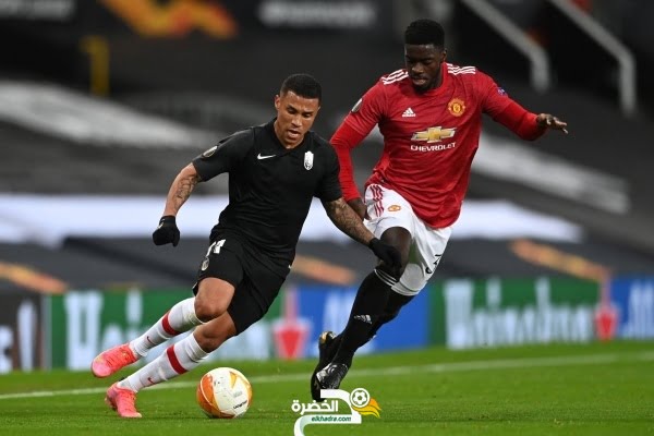 مانشستر يونايتد الإنجليزي يتأهل لنصف نهائي الدوري الأوروبي