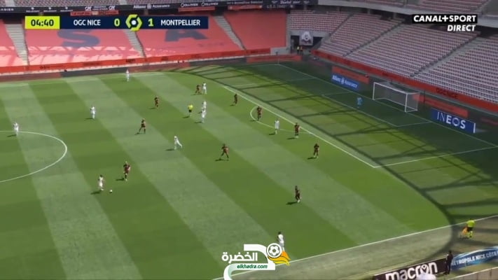 شاهد فيديو هدف بوداوي ضد مونبيليه اليوم