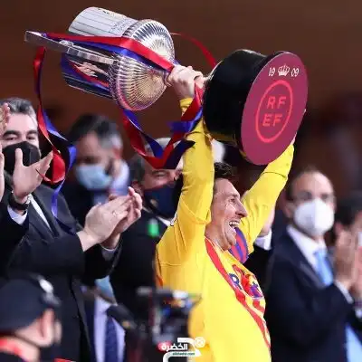 برشلونة بطلا لكاس ملك إسبانيا