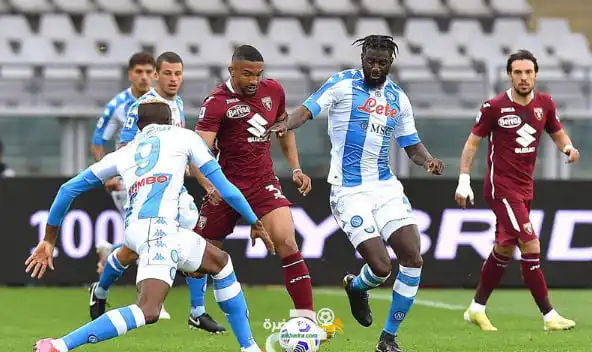الدوري الإيطالي : نابولي يفوز على مضيفه تورينو