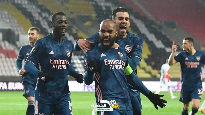 آرسنال يتأهل لنصف نهائي الدوري الأوروبي