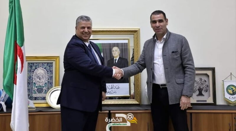 شرف الدين عمارة يستلم رئاسة الاتحاد الجزائري لكرة القدم 23 شرف الدين عمارة يستلم رئاسة الاتحاد الجزائري لكرة القدم 23