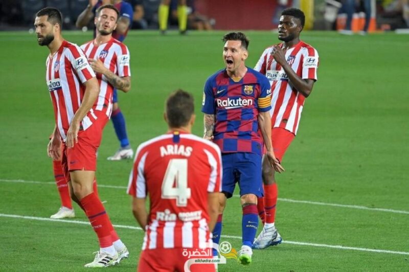 رابطة "لا ليجا" تعلن موعد مباراة برشلونة وأتلتيكو مدريد 1