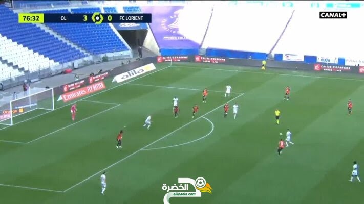 شاهد بالفيديو أسيست رائع من سليماني ضد لوريان اليوم