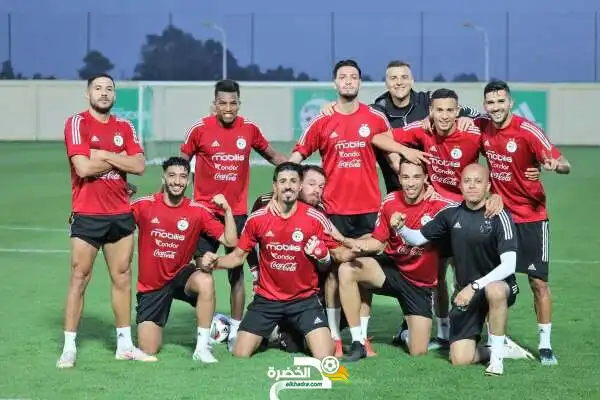 بالصور .. الخضر يشرعون في التحضير لودية موريتانيا