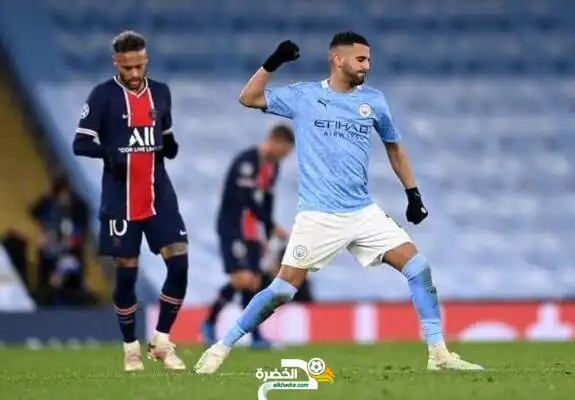 محرز في التشكيلة المثالية بدوري أبطال أوروبا
