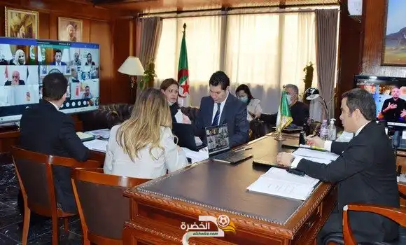 خالدي يشارك في أشغال الدورة العادية (44) لمجلس وزراء الشباب والرياضة العرب