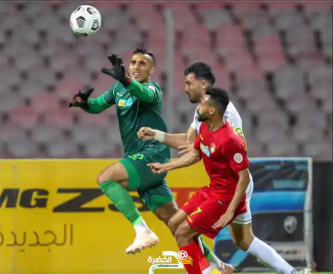 نادي ضمك السعودي يعلن تمديد عقد الحارس الجزائري زعبة لموسمين