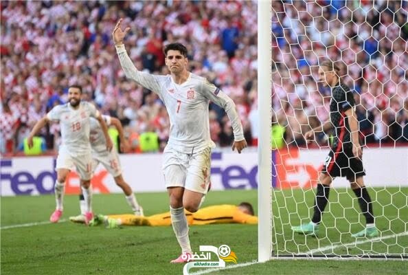 يورو 2020: إسبانيا تفوز على كرواتيا بنتيجة 5-3 و تعبر إلى دور ربع النهائي