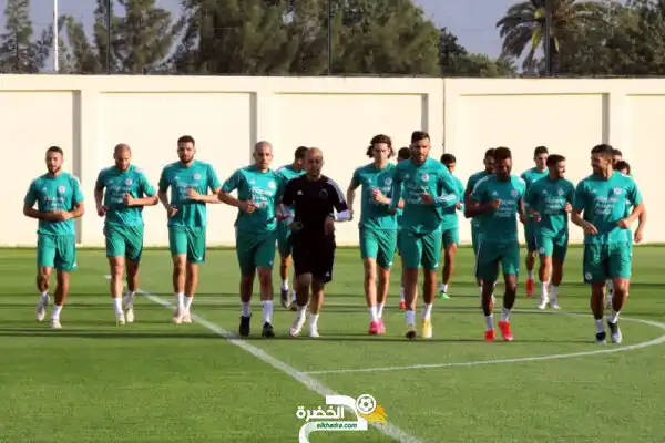 صور تدريبات الخضر تحضيرا لمقابلة تونس الودية هذا الجمعة