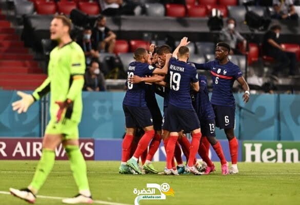 المنتخب الفرنسي يحسم مباراة القمة أمام ألمانيا