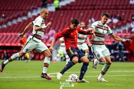 البرتغال وإسبانيا يتعادلان سلبيًا في ودية ما قبل يورو 2020