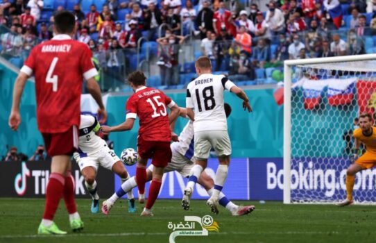 المنتخب الروسي يفوز على نظيره الفنلندي بهدف ميرانشوك 4