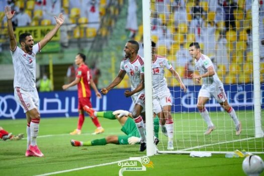 منتخب الإمارات يتأهل إلى الدور الحاسم من تصفيات كأس العالم 1