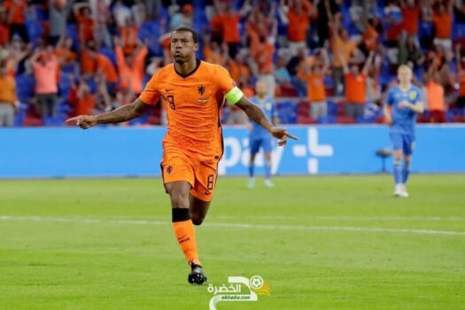 مباراة مثيرة في امم اوروبا تنتهي بفوز هولندا على اوكرانيا 1