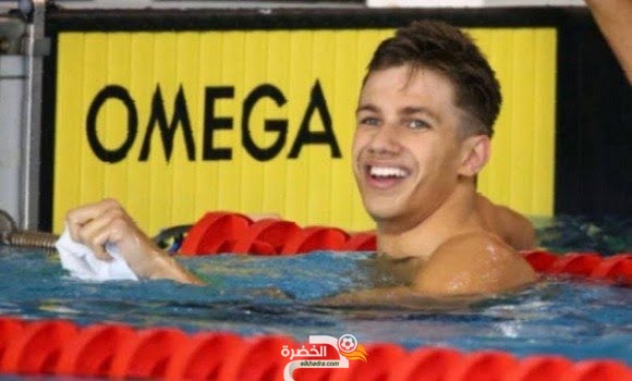 السباح الجزائري جواد صيود يتوج بذهبية 200 متر على الصدر في بطولة فرنسا 1