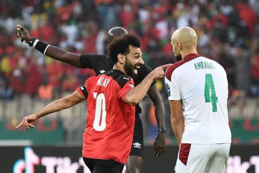 منتخب مصر يفوز على المغرب ويتأهل إلى نصف نهائي الكان 5