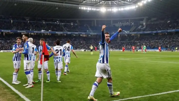 ريال سوسيداد يتجاوز أتليتكو مدريد ويتاهل في كأس ملك إسبانيا