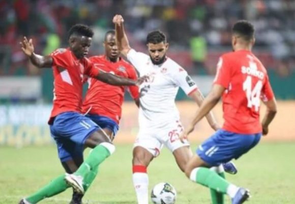 منتخب تونس يخسر ضد غامبيا و يواجه نيجيريا في الدور الثمن نهائي