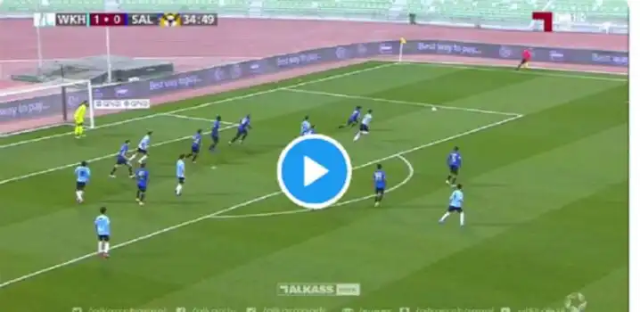 شاهد هدف الجزائري محمد بن يطو اليوم