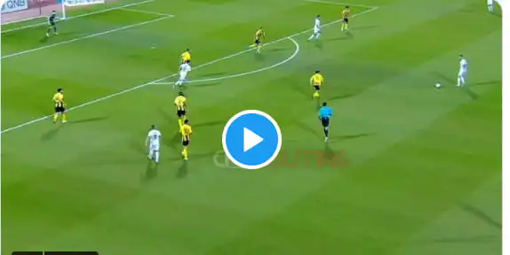 شاهد بغداد بونجاح يضيع وجها لوجها امام الحارس اليوم