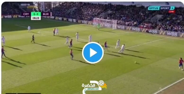 شاهد تمريرة ميشال اوليز في هدف كريستال بلاس ضد بيرنلي