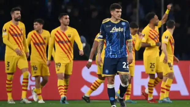برشلونة الإسباني يتأهل لدور الـ16 لبطولة الدوري الأوروبي